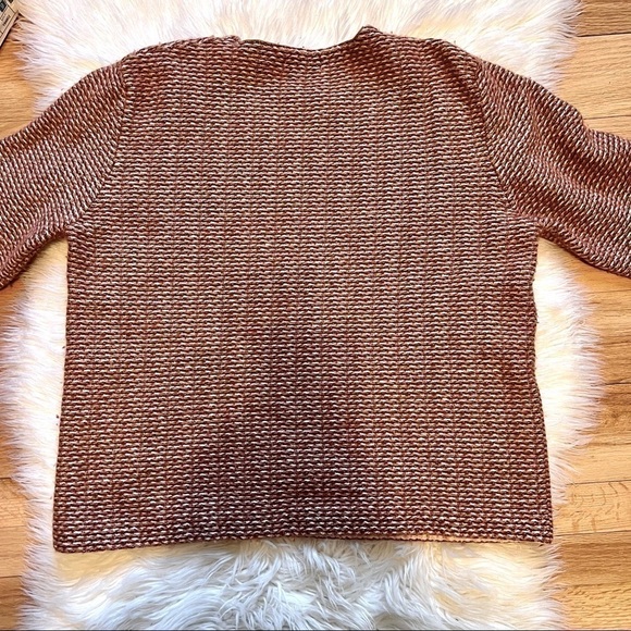 VINTAGE Metropolitan by Lord & Taylor V-Neck Women’s Wool & Cotton Sweater XXL - Picture 2 of 5